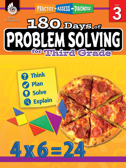 Cover image for 180 Days of Problem Solving for Third Grade
